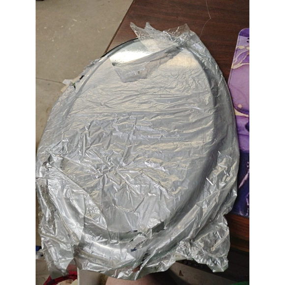 Gemco Sheffield Beef 'n' Bird Platter Large SilverTone Solid 18x12.5" - Picture 4 of 4